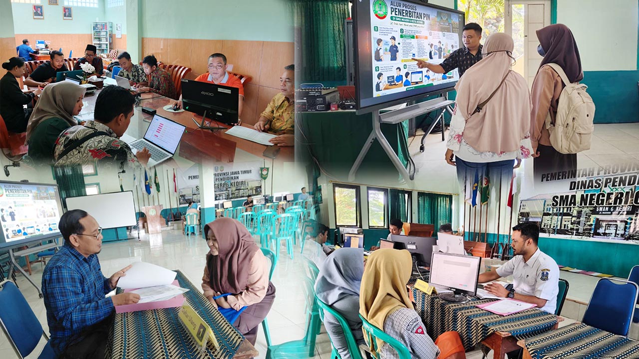 Gambar 🎓 SPMB 2026 SMA Negeri 6 Kota Kediri Berjalan Lancar, Sambut Generasi Baru Penuh Semangat